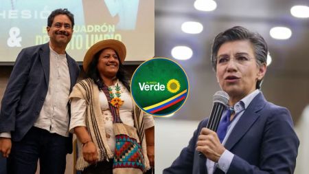 ¿División definitiva? Claudia López lamenta que el partido político Alianza Verde obligue a apoyar solo a la izquierda