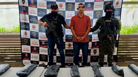 En Amagá incautaron material de guerra y drogas que pretendían entregar a grupos armados en el Norte de Antioquia