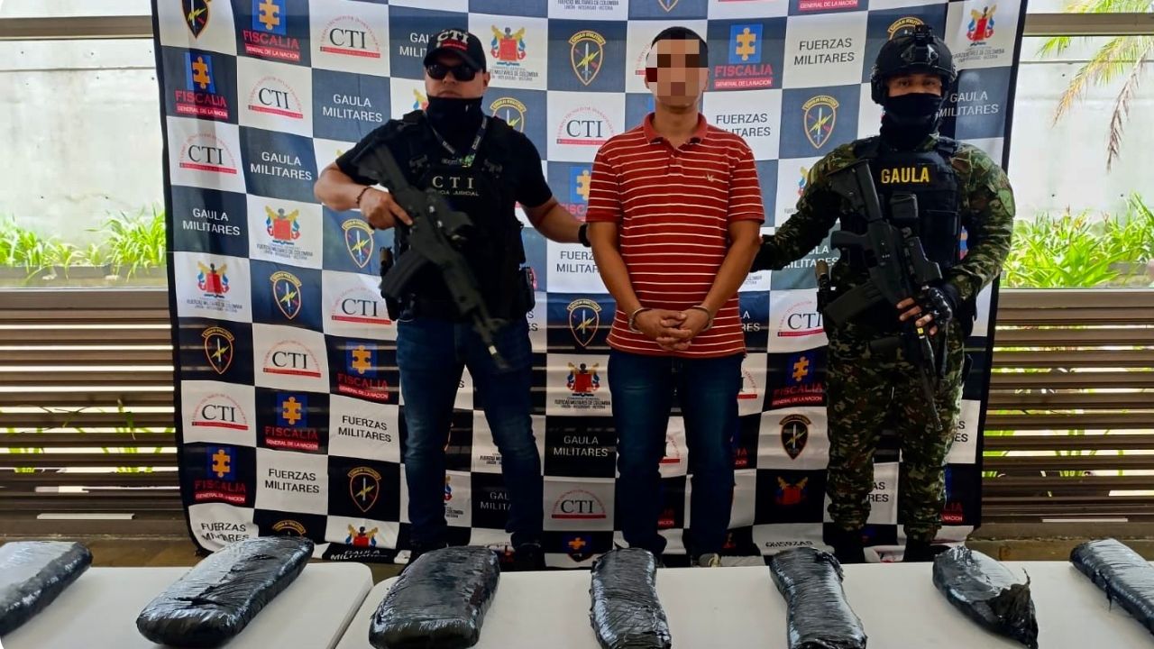 En Amagá incautaron material de guerra y drogas que pretendían entregar a grupos armados en el Norte de Antioquia