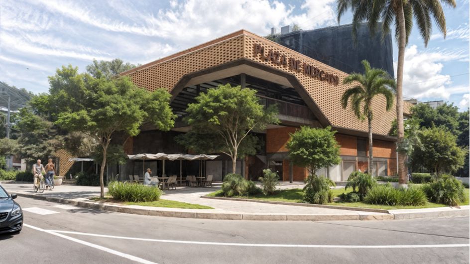 Plaza de mercado Copacabana