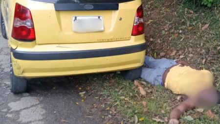 Hallan a un hombre asesinado junto a un taxi en San Cristóbal Taxista en San Cristóbal