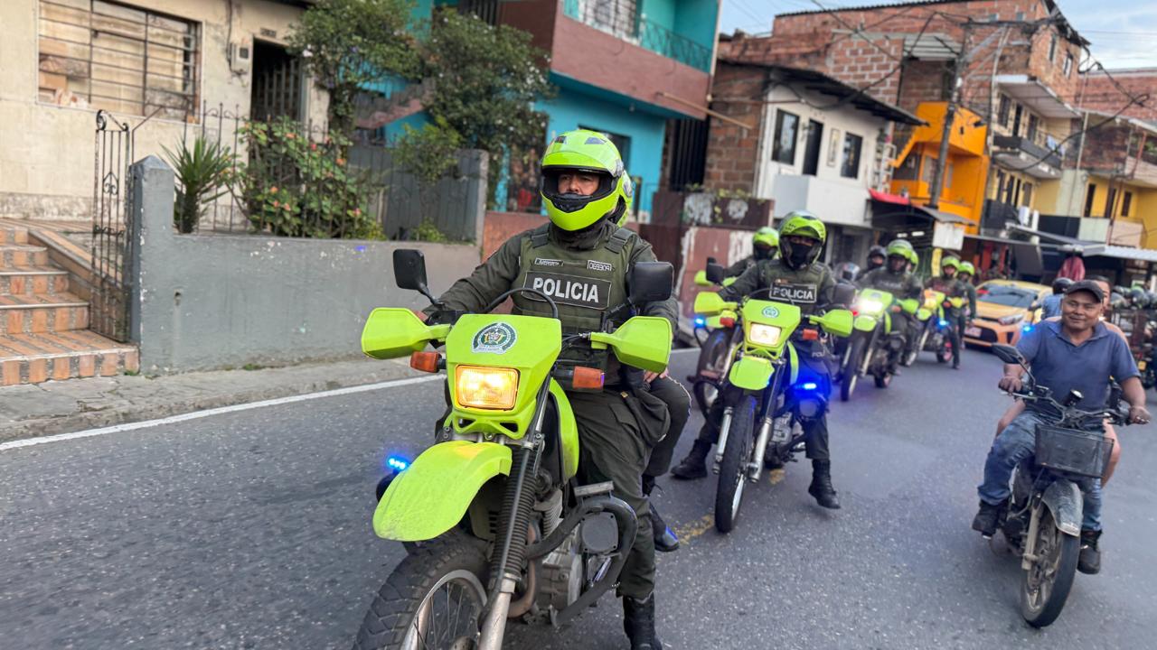 Operativos de Semana Santa: 132 detenidos y decomisos millonarios en Medellín