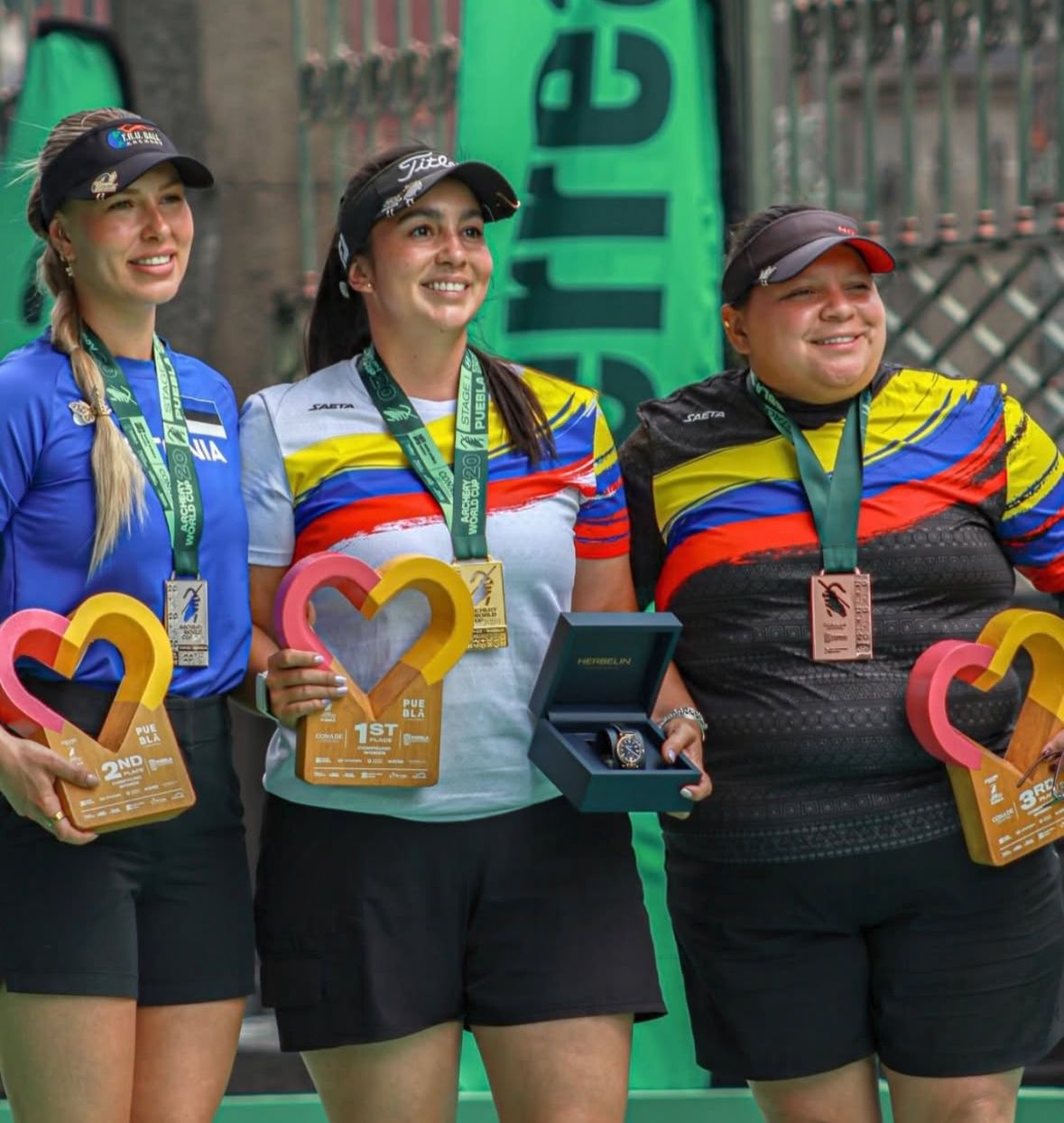 Sara López se llevó el oro en la Copa Mundo de tiro con arco compuesto en México