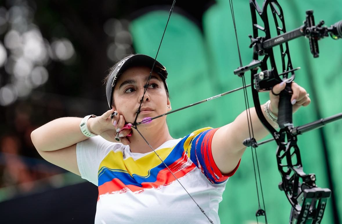 Sara López le apuntó al blanco y se llevó el oro en la Copa Mundo de tiro con arco compuesto en México