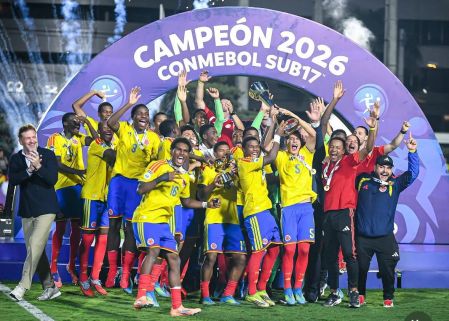 Colombia logró su segundo título en la categoría Sub-17 tras derrotar a Argentina