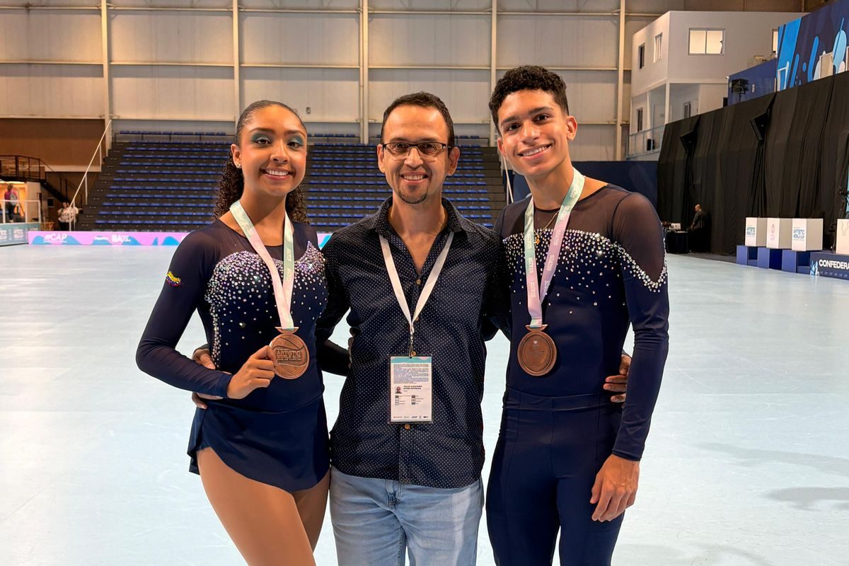Bronce para Antioquia en la Copa Mundo de Patinaje Artístico en Buenos Aires, Argentina