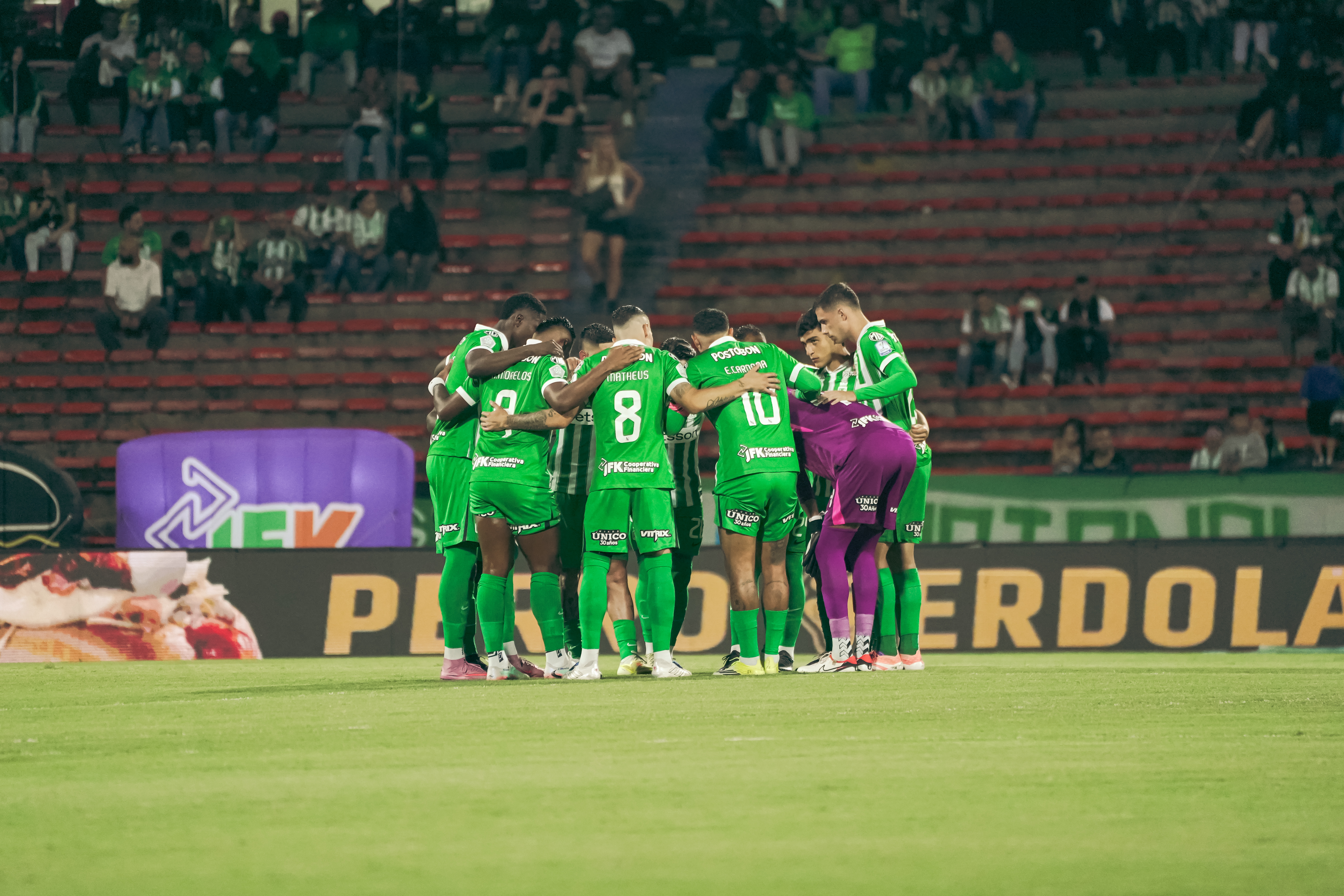 Atlético Nacional buscará sellar el liderato en primer lugar al recibir esta noche a Atlético Bucaramanga