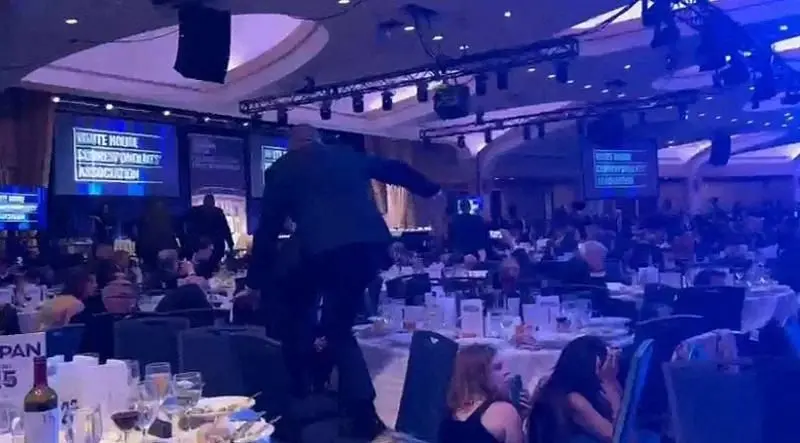 El regreso de Trump a la Gala de Corresponsales termina en tiroteo