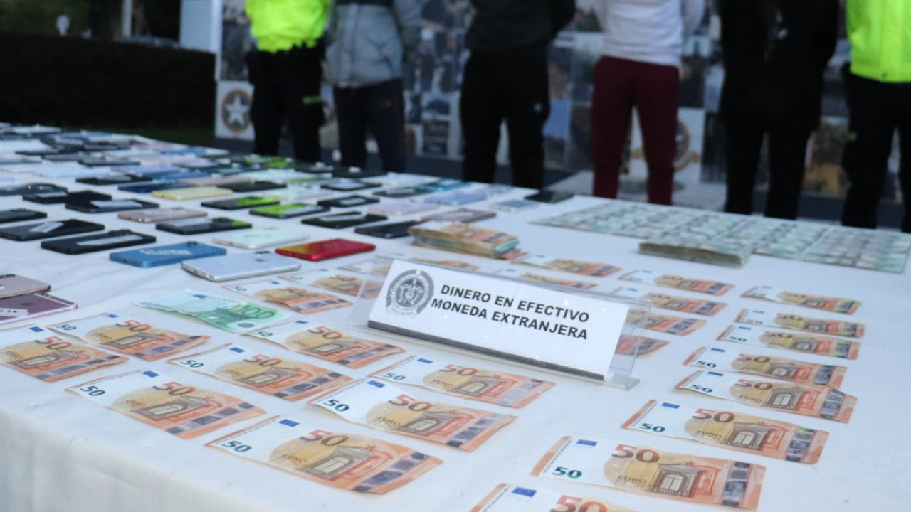 Celulares incautados