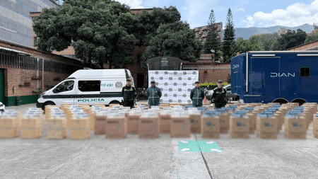 Cigarrillos incautados en Belén San Bernardo