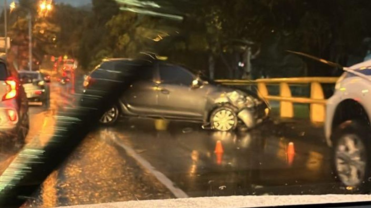 Accidente en Guayabal