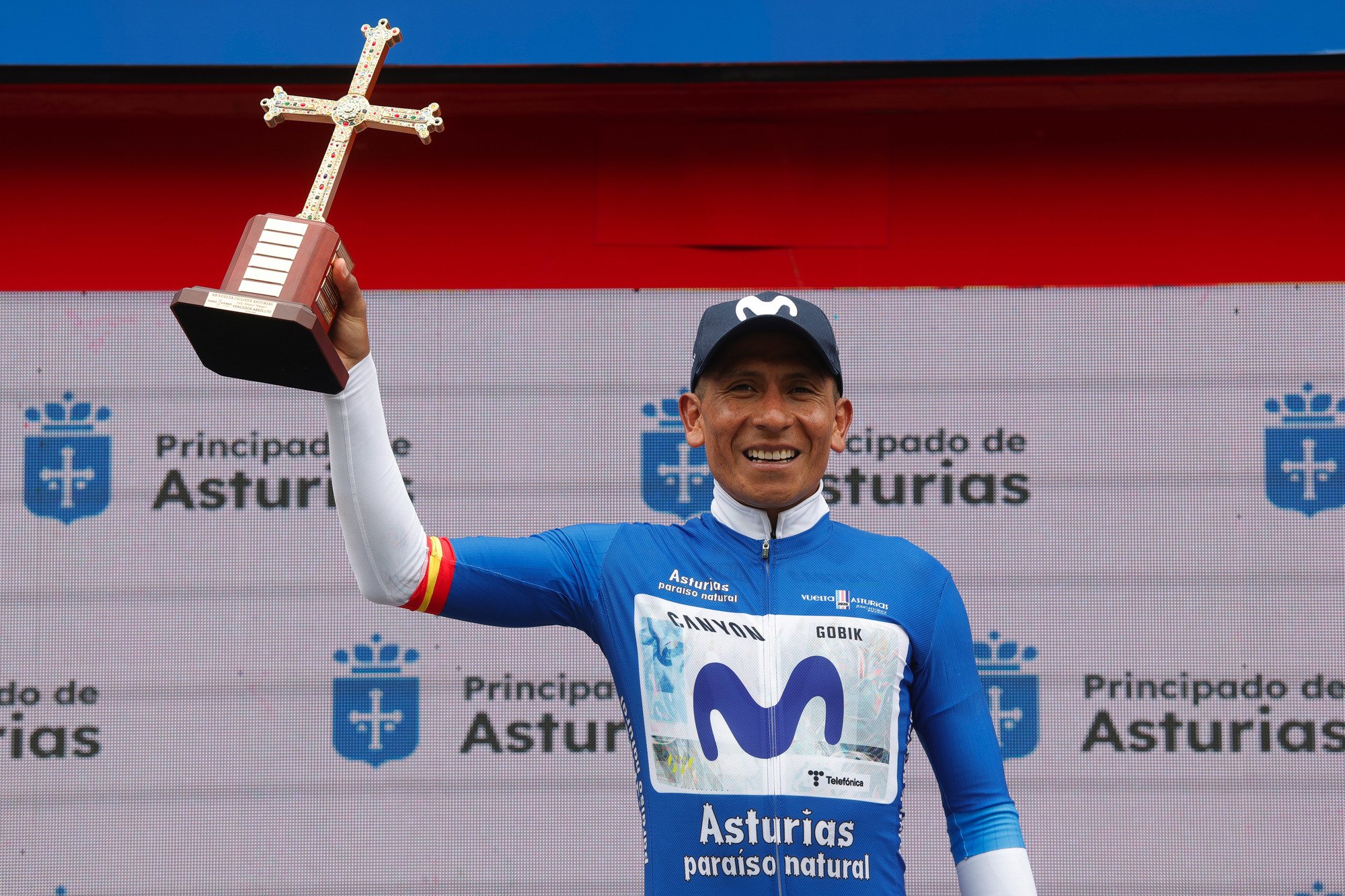 Nairo Quintana gana su tercera vuelta a Asturias y suma otra victoria a su palmarés en su año de retiro año