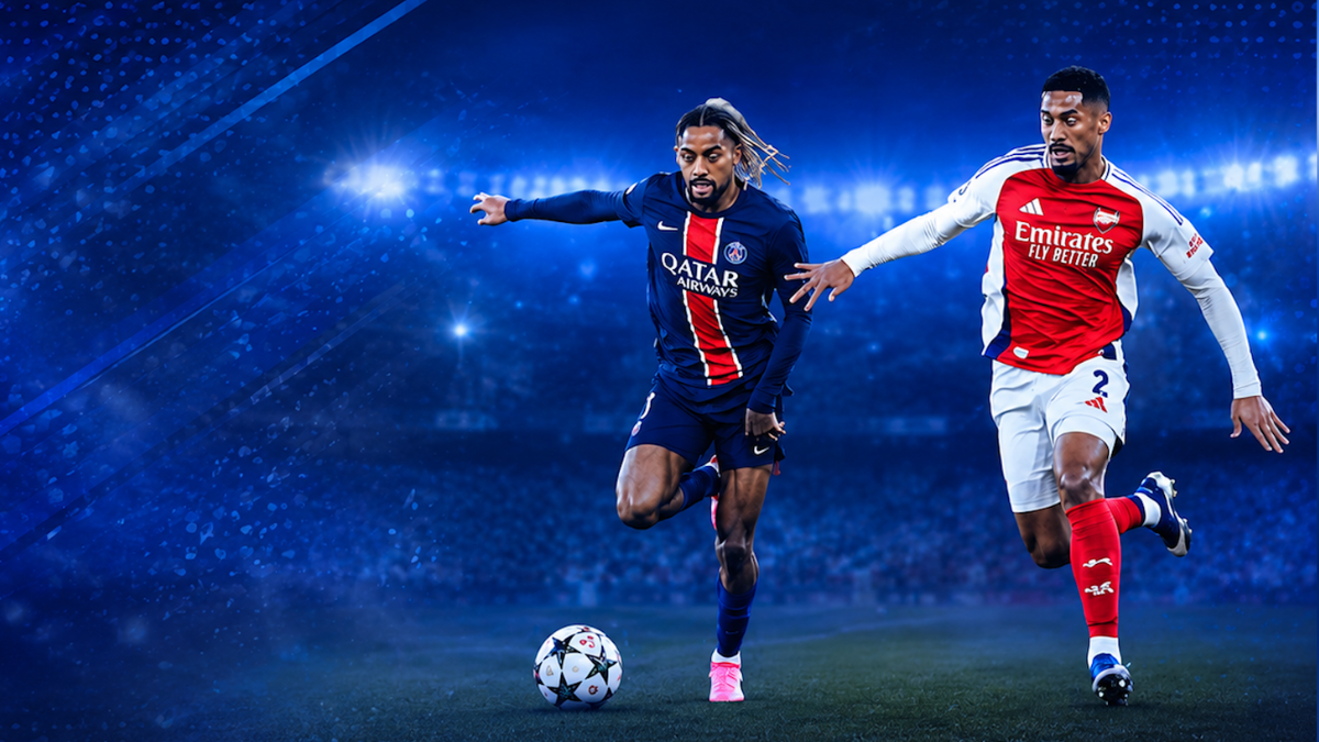 Duelo intenso en la Champions League. PSG defenderá el trono y Arsenal mantiene la ilusión de conquistar su primera orejona