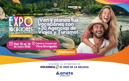 Expovacaciones Antioquia 2026 reunirá en Medellín a más de 30 agencias de turismo y viajes