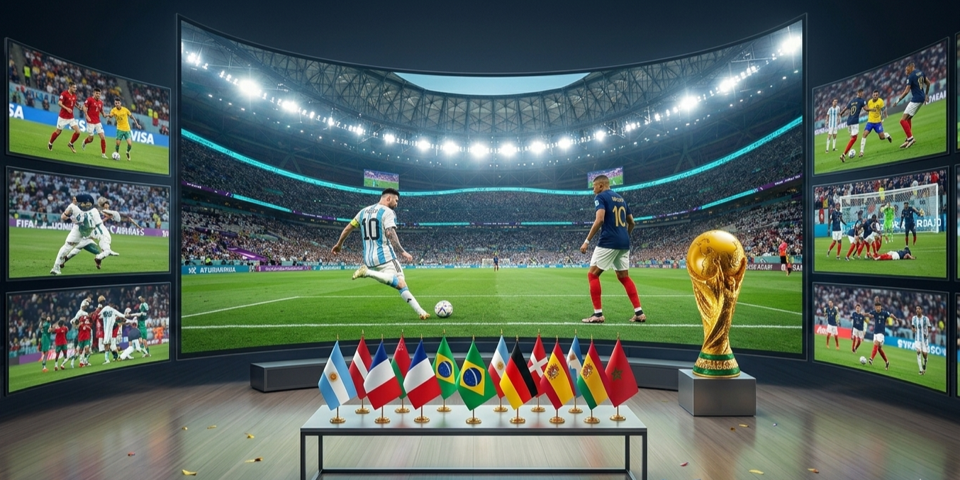 ¿Se los vería todos? Pagarían hasta 200 millones de pesos por ver todos los partidos del Mundial