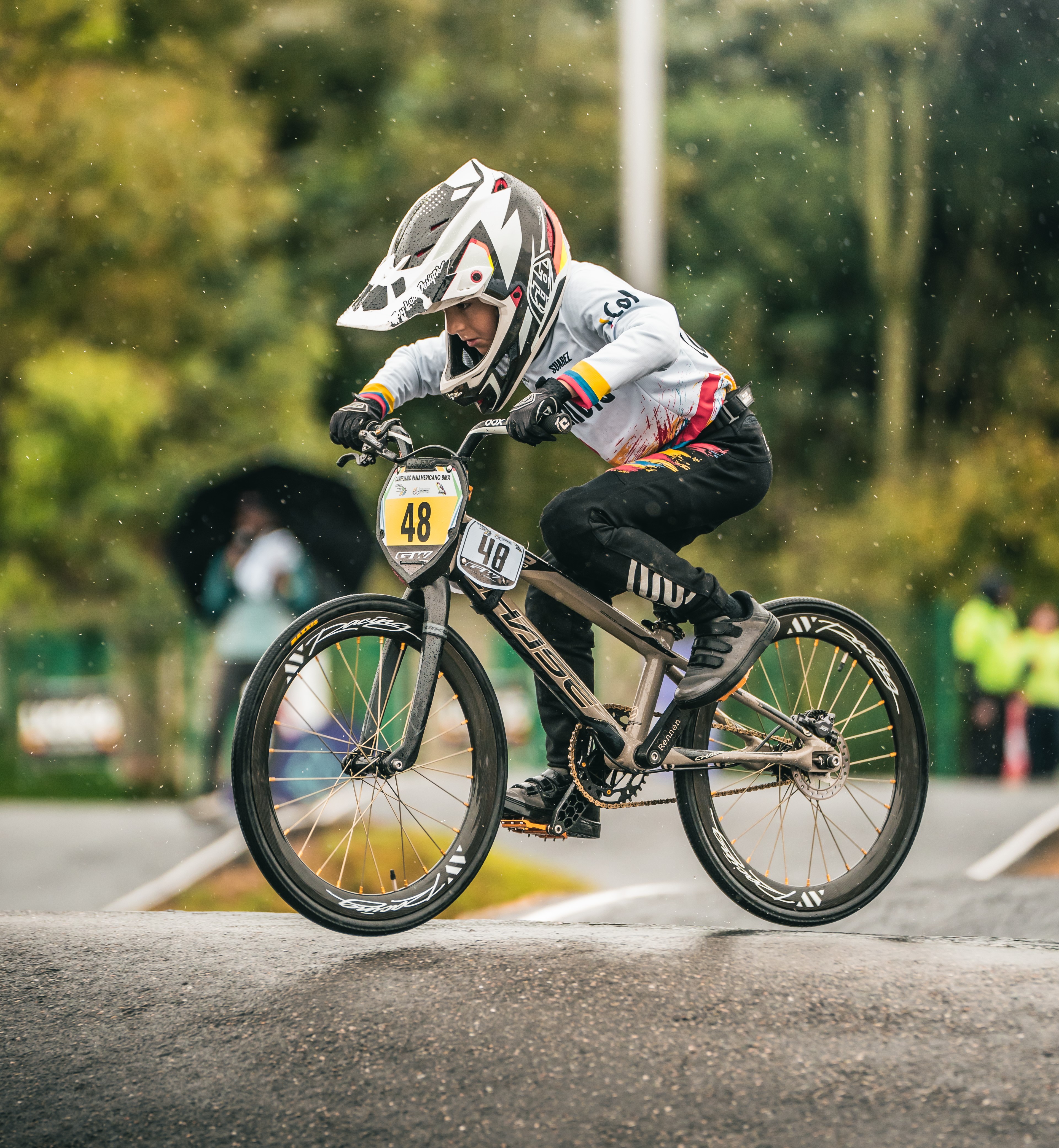 Martín Vásquez se llevó al título de Campeón Panamericano de BMX