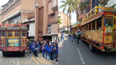 “¿Quién pagó esto?”: Fico denuncia la llegada de 17 chivas y 22 buses a Medellín y alerta sobre presión de estructuras criminales en las marchas