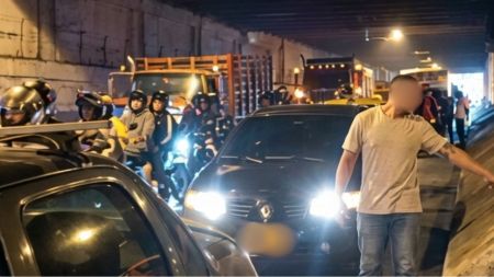 Tragedia en el deprimido de Villanueva: reportan una persona fallecida y cierre total del túnel por un accidente