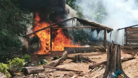 Destruyen un laboratorio que distribuía toneladas de coca en San Francisco y llevarían por el Urabá hacia Centro América