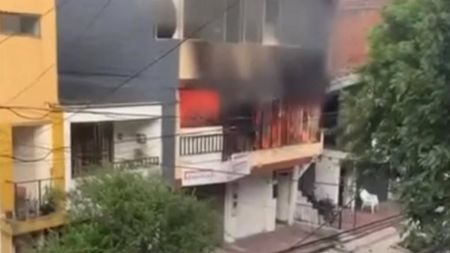 Incendio en empresa de confecciones de Itagüí deja varias personas heridas