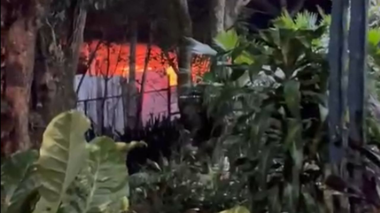 Incendio en Bello