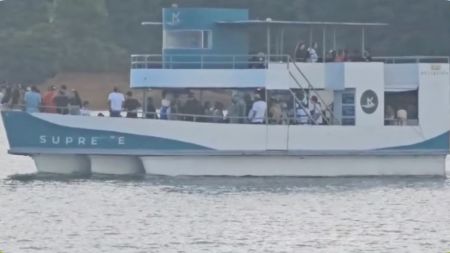 Se tiró sin chaleco al embalse de El Peñol y ya van dos días buscando a Alexander de 22 años