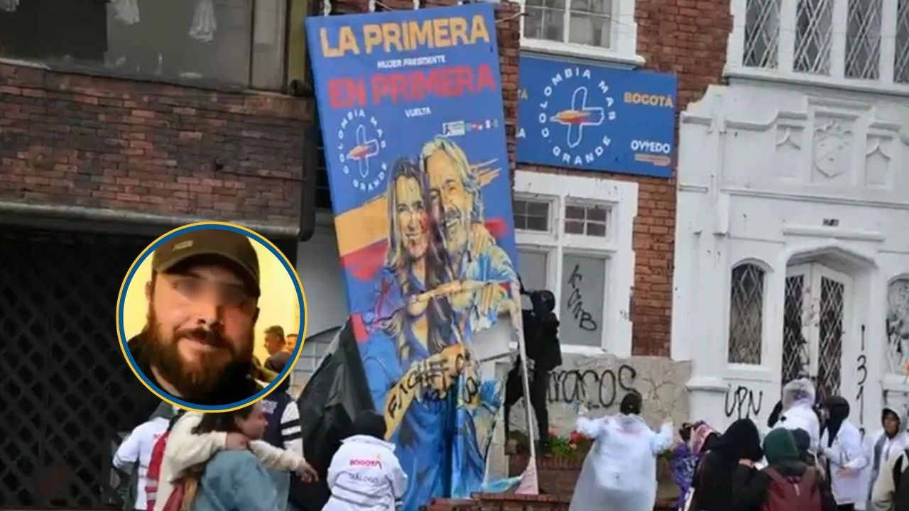 Identifican por su ropa a contratista de la UNGRD que habría vandalizado sede de Paloma Valencia