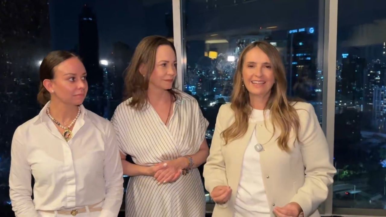Paloma Valencia recibió el respaldo de María Corina Machado de cara a las elecciones presidenciales