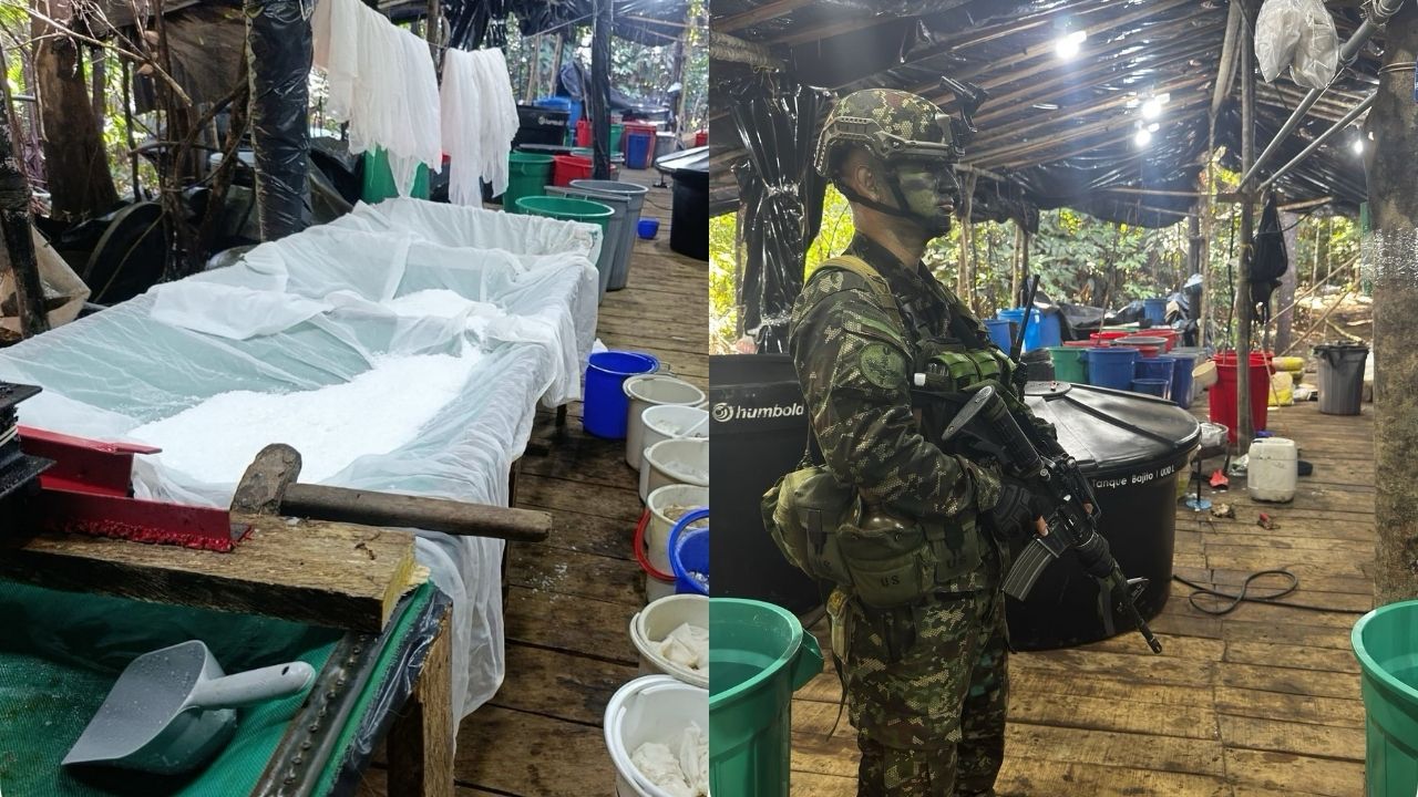 Cayó laboratorio de cocaína en Sonsón: incautaron más de 800 kilos