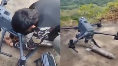 ¿Reclutamiento de menores? Al parecer estarían siendo usados para manipular drones en acciones armadas