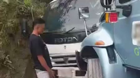 VIDEO: ¿Cogió la curva “como no era”? Accidente en la vía San Pedro de los Milagros