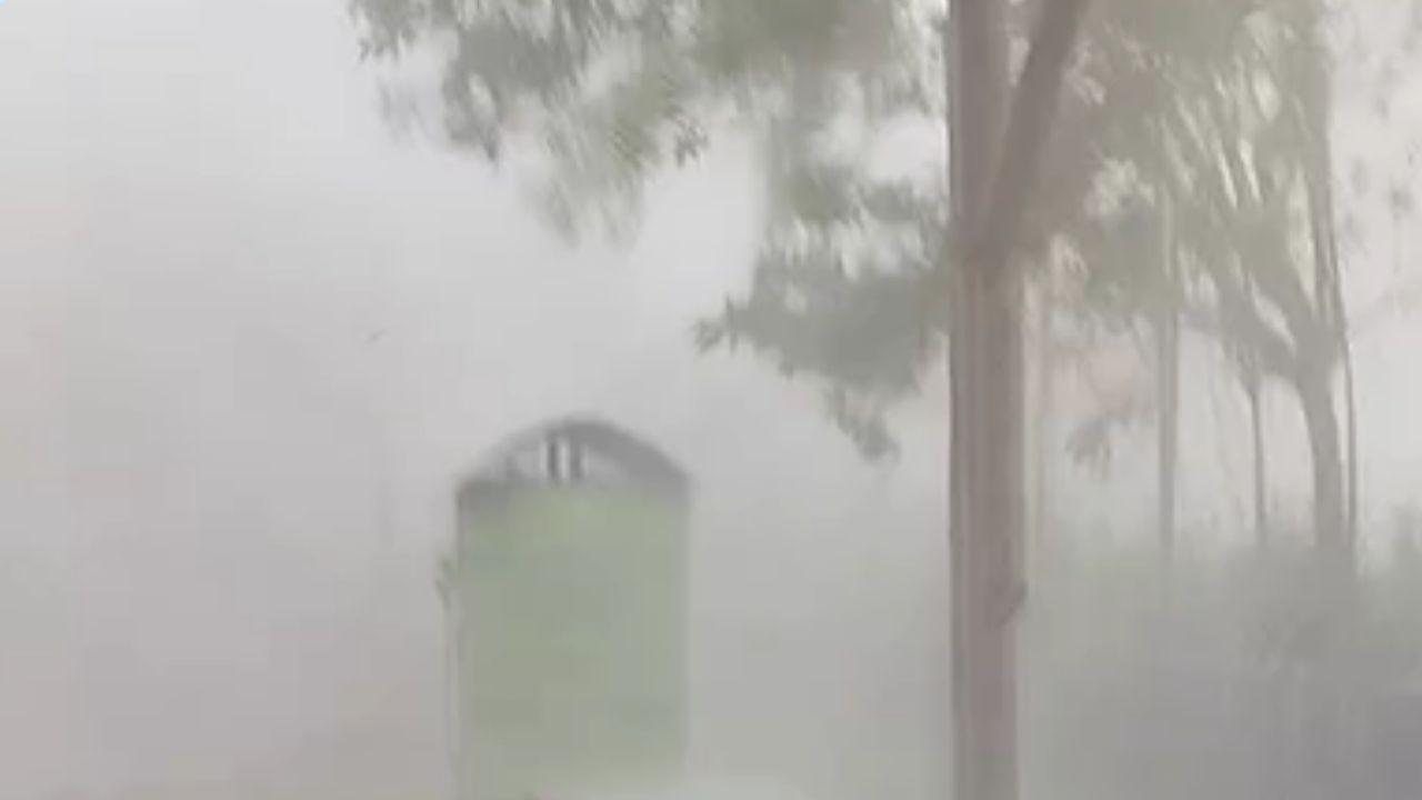 Fuertes lluvias y granizada en Venecia dejaron afectaciones en varios puntos del municipio
