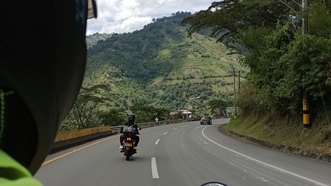 Vias en el puente
