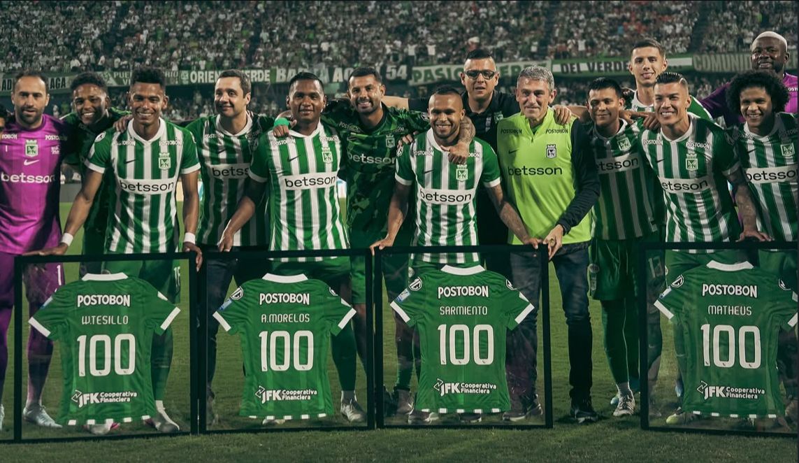 Atlético Nacional celebró goleada y marcas históricas ante Inter de Bogotá