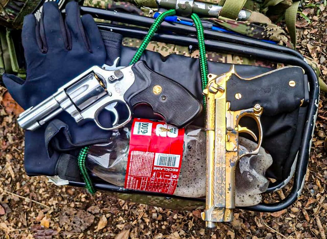 Armas incautadas
