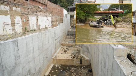 Intervienen quebradas para evitar inundaciones