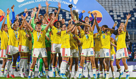 Colombia hizo historia en Asunción: remontó tres veces y levantó el título continental