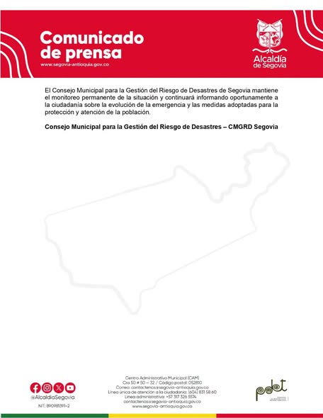 Lluvias en Segovia dejan 18 sectores con daños y varias personas trasladadas a albergues