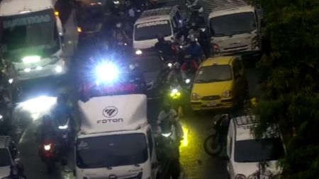¿Va para el norte? Estos son los puntos con trancón por dos accidentes en la Autopista Norte KATH NO ENTER 46