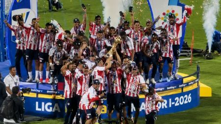 Junior quedó campeón de la Liga en el Atanasio Girardot, luego de superar a Atlético Nacional en la final