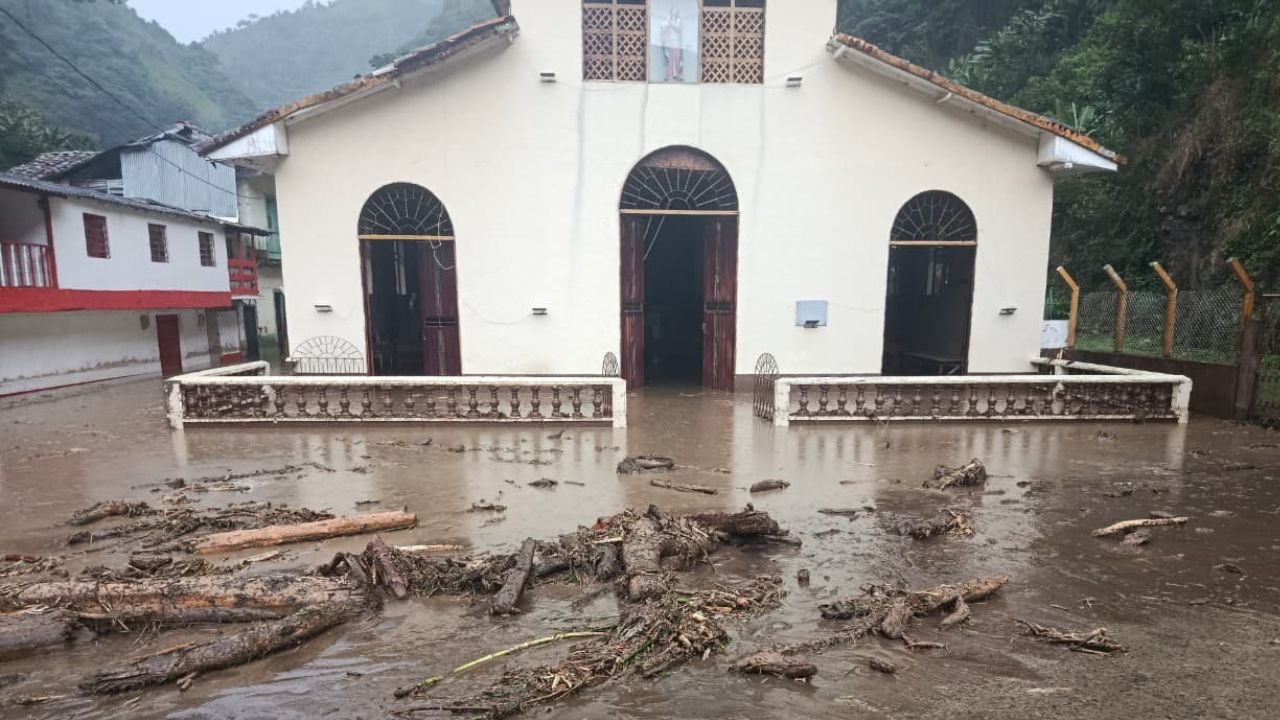 Familias afectadas por lluvias