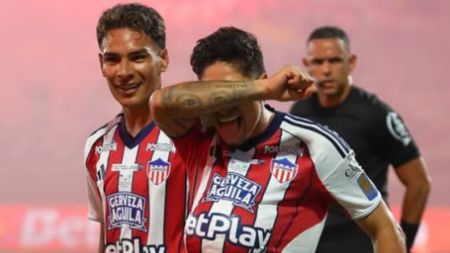 Primer tiempo de la final de la liga colombiana: Atlético Nacional pierde 0-2 vs. Junior