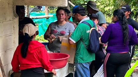 Comunidad de Andes se une para recuperar a Santa Inés, luego de las inundaciones
