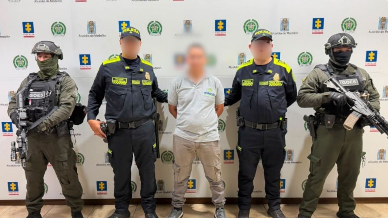 Capturan a alias ‘Mono Milicio’: mano derecha de 'Primo Gay' y cabecilla de estructura criminal en Medellín