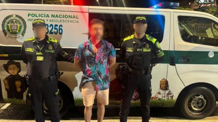 Capturan a estadounidense de 45 años en el Parque Lleras por presunta explotación sexual de una menor