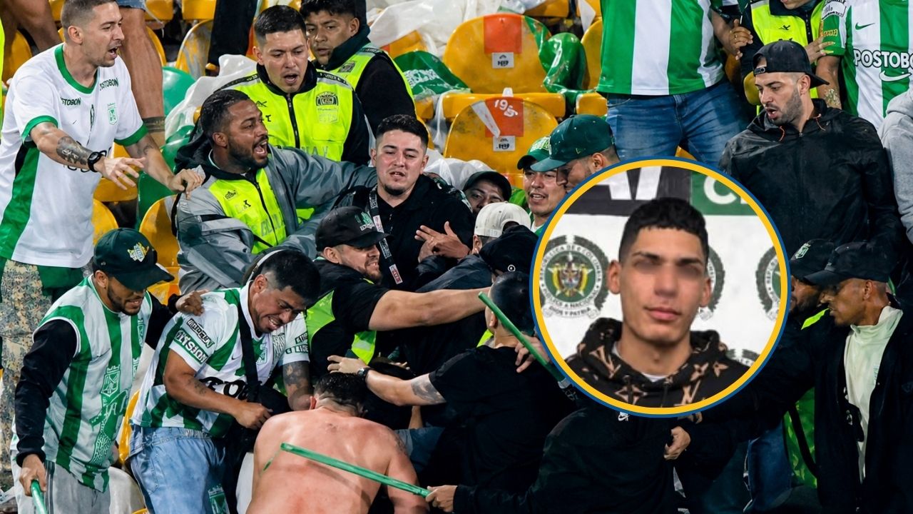 Johan, el hincha del Junior que murió en una riña cerca del estadio y tenía antecedentes