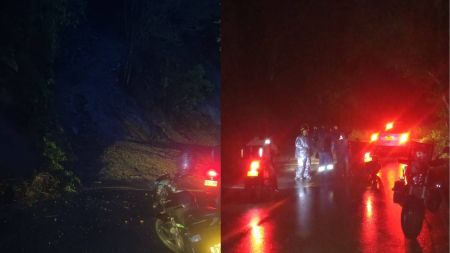 Alerta vial: derrumbe bloquea por completo la vía Ituango - San Andrés de Cuerquia