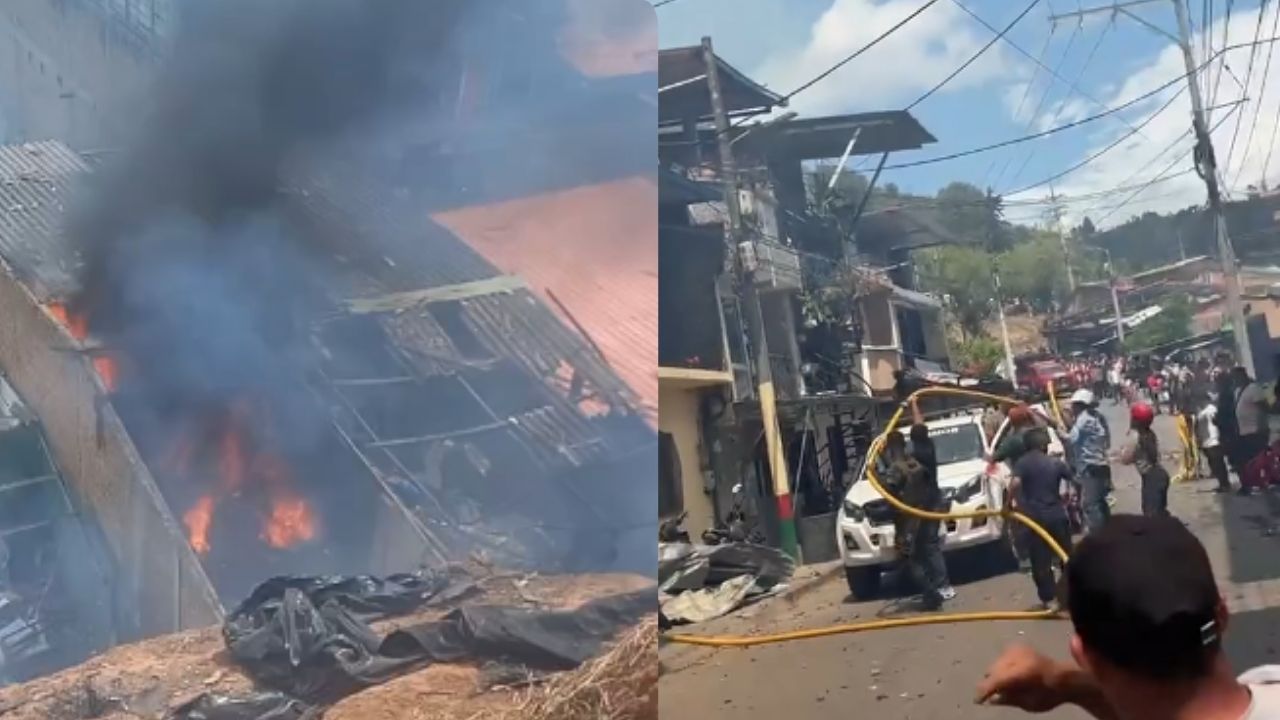 Fuerte estallido de pólvora sacudió una casa: hay 10 heridos y un muerto