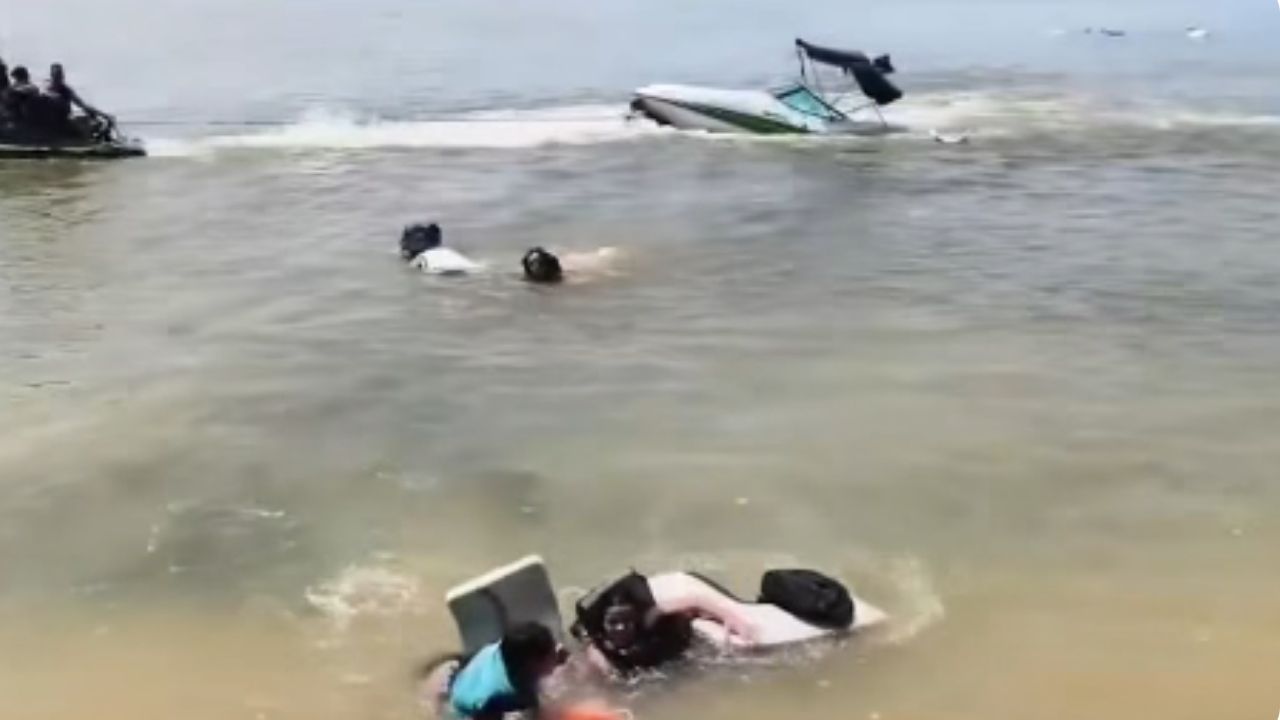Diez personas, entre ellas un menor de edad, habrían naufragado en el golfo de Urabá