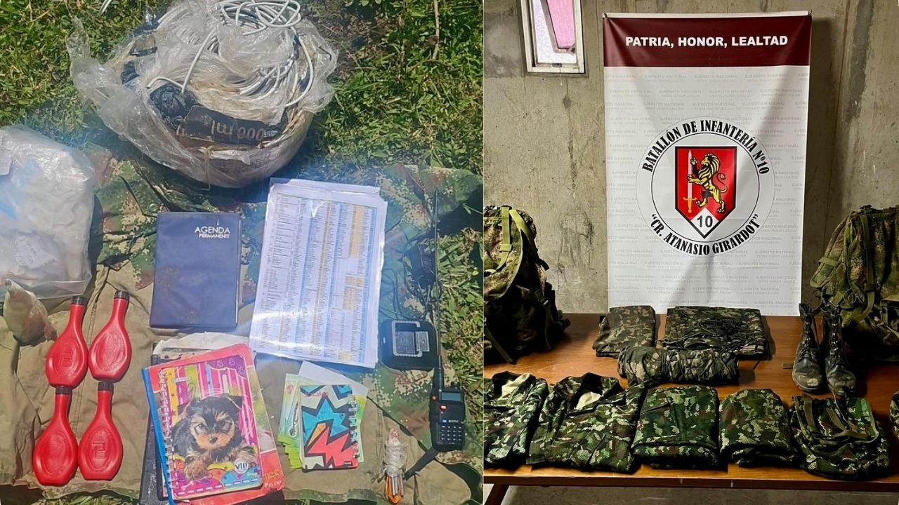 Incautan documentos y equipos de comunicaciones del Clan del Golfo entre Ituango y Peque